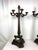 Empire Candelabras in Bronze, France, Set of 2 For Sale - Image 4 of 6