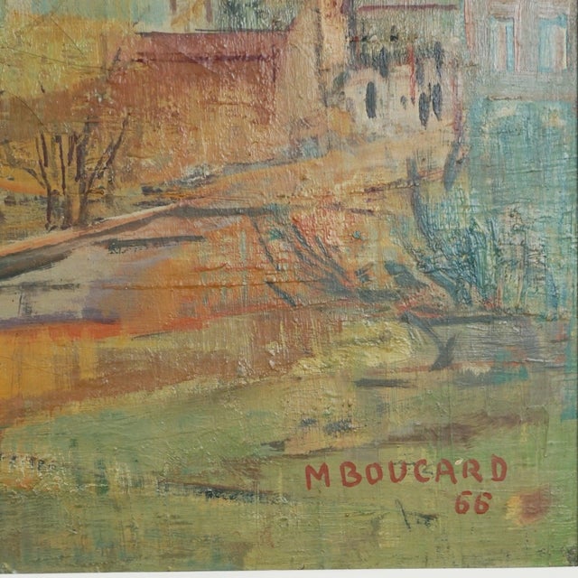Modern M. Boucard, San Lorenzo, 1966, Painting, Framed For Sale - Image 3 of 7