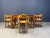 Pine Wood Dining Table and Chairs C.J. Rosengaarden, 1970s, Set of 5 For Sale - Image 11 of 13