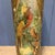Large Antique Painted Earthenware Column with Golden Pheasants For Sale - Image 13 of 18