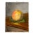 Mona L Hurier Impressionist French Still Life Fruit Peach Pastel on Board For Sale