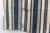 Vintage African Moss "Saria Linear" Indigo Throw For Sale - Image 4 of 8