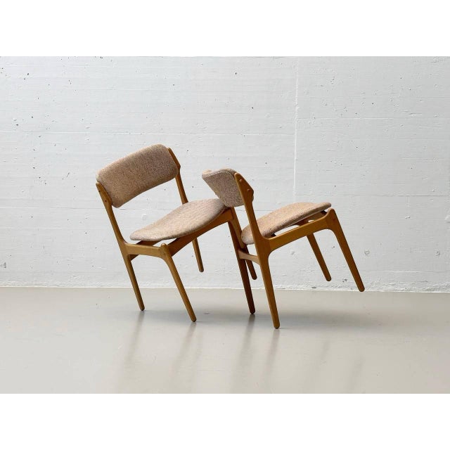 Vintage Model No. 49 Chairs by Erik Buch for OD Møbler A/S, 1960s, Set of 6 For Sale - Image 12 of 18