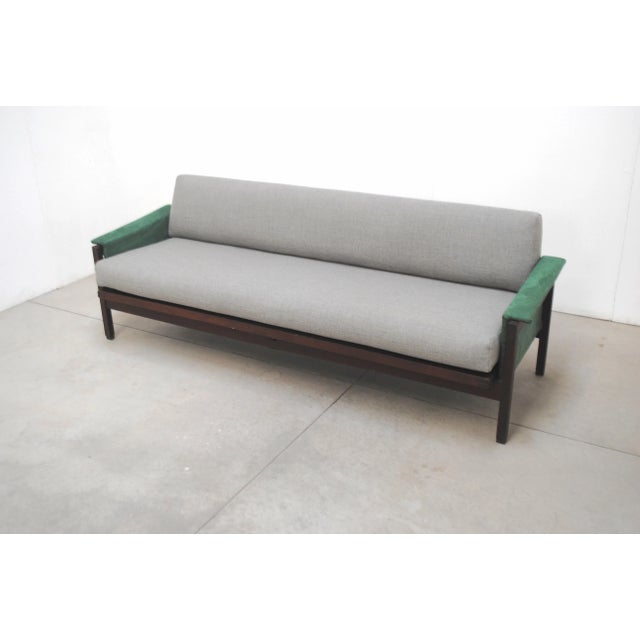 Textile Danish 3-Seat Sofa, 1960s For Sale - Image 7 of 8