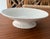 A beautiful, vintage, Italian, ceramic ropework pedestal bowl. Gorgeous on its own, or filled with brightly colored fruit.