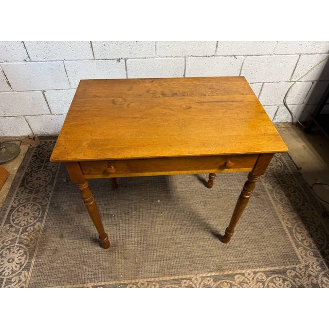Antique Sheraton Style Side Table For Sale In Washington DC - Image 6 of 17