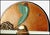 You are viewing an Authentic Erte (Romain de Tirtoff) Bronze Relief Sculpture on a Table Mirror titled, "Transcendence"....