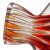Vintage Murano Red Orange White Gold Flecks Italian Art Glass Flat Fish Figure Sculpture Paperweight For Sale In Orlando - Image 6 of 11