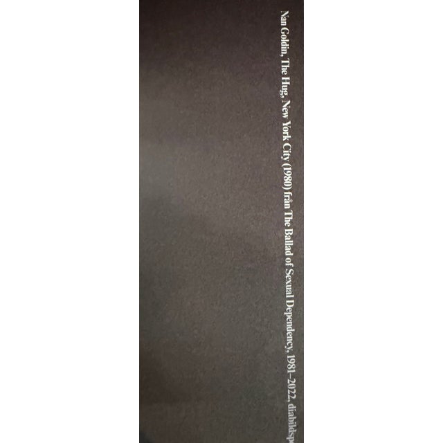 Nan Goldin, the Hug, New York City, 1980, Copyright Nan Goldin, This Will Not End Well, 2022, Exhibition Poster, Printed in Sweden. For Sale - Image 4 of 7