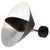 Mid-Century Modern Black Saturn Wall Lamp by Serge Mouille For Sale - Image 10 of 10