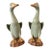 Vintage Chinese Celadon Glazed Ceramic Ducks, a Pair For Sale