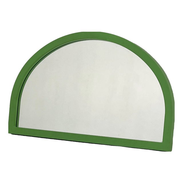 Green Frame Mirror by Anna Castelli Ferrieri for Kartell, 1980s For Sale