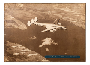 BOAC Lockheed Constellation Speedbird, 1950s, Photography