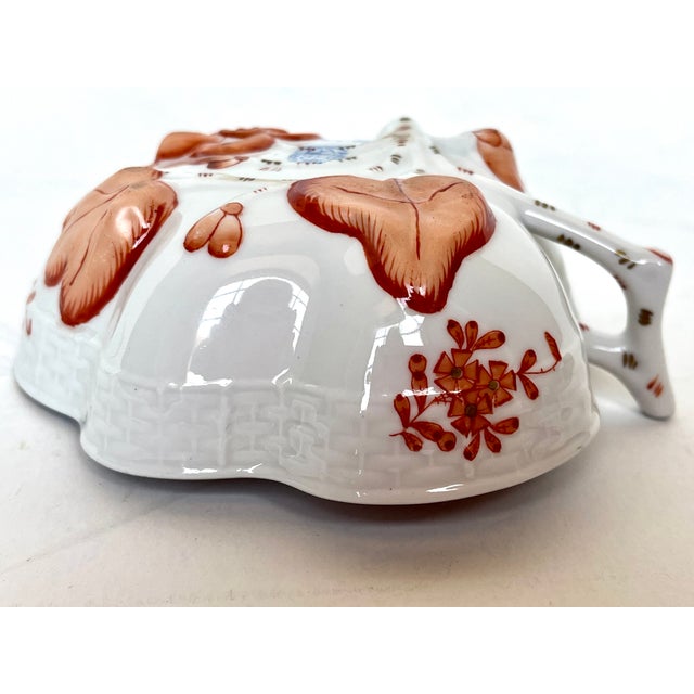 Late 20th Century Herend Chinese Bouquet Pattern Nut/Condiment Bowl For Sale - Image 13 of 16
