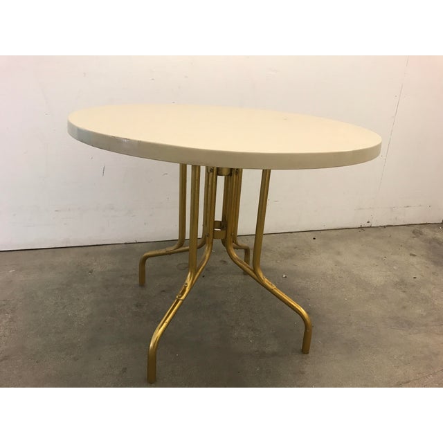 Vintage Patio Breakfast Table Chairish