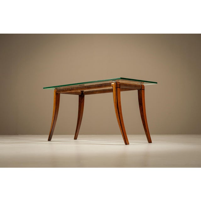 1940s Maple and Wood Coffee Table from Osvaldo Borsani, Italy, 1940s For Sale - Image 5 of 12