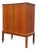 Mid-Century Modern Danish Teak Bar Cabinet on Castors, 1970s For Sale