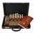 Compact Khatam Marquetry and Tazhib Chess & Backgammon Set With Mother-of-Pearl For Sale