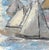 Modern sailing painting by New York State artist Diane Lochocki, oil on heavy card, signed lower left Combined shipping...