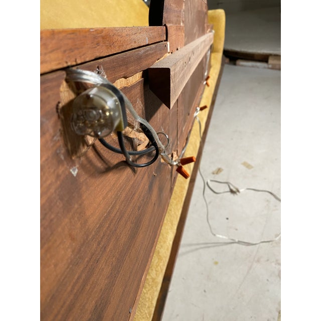 1970s Carved Wall Shelf With Mirror For Sale - Image 11 of 12