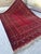 Textile High Quality Red Afghan Mauri Hand-Knotted Wool Rug - 6' X 9'8" For Sale - Image 7 of 10