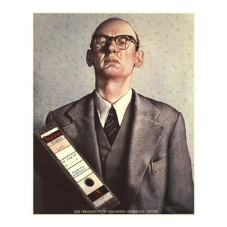 1979 Gottfried Helnwein 'Der Freigeist' Contemporary Germany Offset Lithograph For Sale