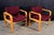 Milo Baughman for Thayer Coggin Bentwood Oak Lounge Chairs, 1980s - A Pair For Sale - Image 10 of 14