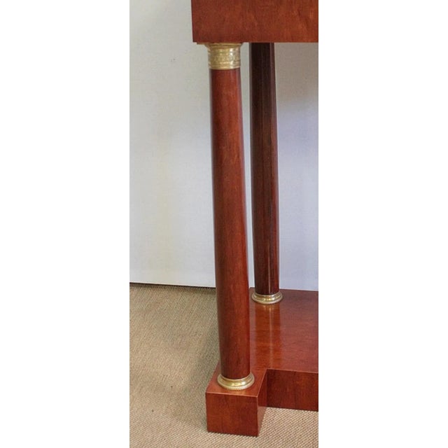 Console with Showcase Cabinet, Early 1900s For Sale - Image 15 of 18