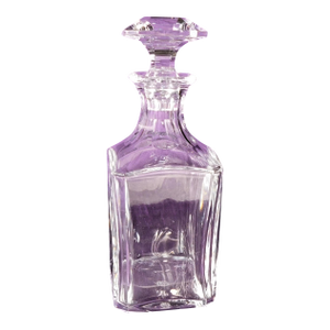1920s Baccarat Cut Crystal Bourbon Decanter in Perfection