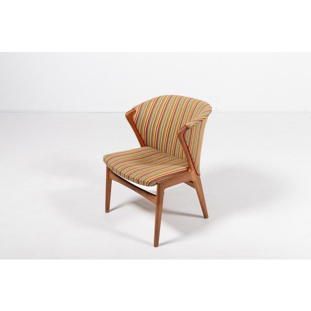 Vintage Danish Modern Sculptural Armchair, 1960s For Sale - Image 3 of 13