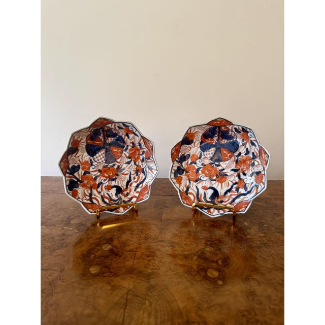 Antique Japanese Imari Plates, 1900, Set of 2 For Sale - Image 6 of 6