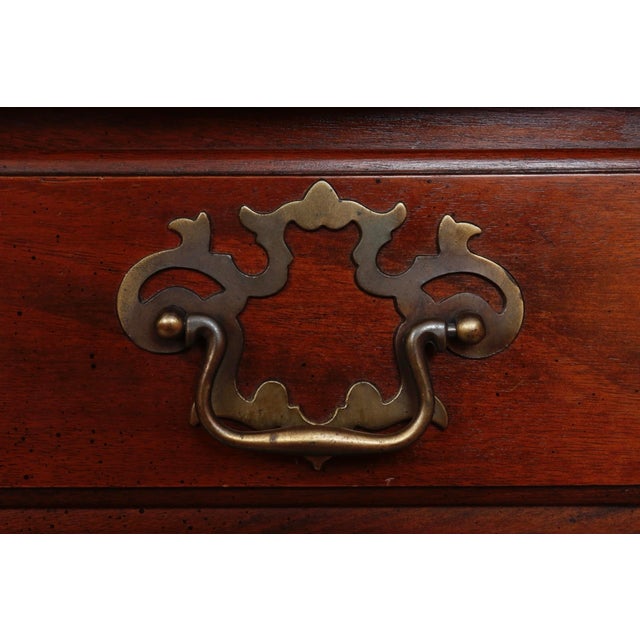 Wood Hickory Chair Queen Anne Lowboy For Sale - Image 7 of 12