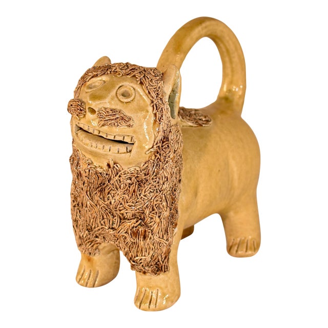 Westmoore Pottery Lion, Signed 2005 For Sale