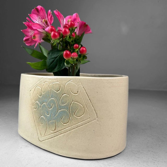 Mid-Century Ceramic Ikebana Flower Holder, 1950s For Sale - Image 4 of 11