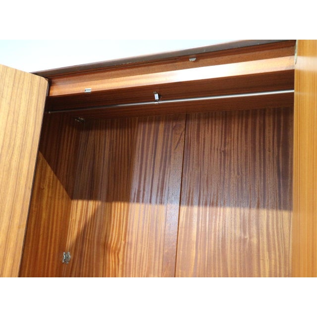 Mid Century Modern Vintage Teak Armoire Wardrobe Bedroom Furniture by G Plan For Sale - Image 14 of 15