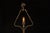 Early 20th Century Antique Brass Lamp With Ashtray Stand For Sale - Image 5 of 8