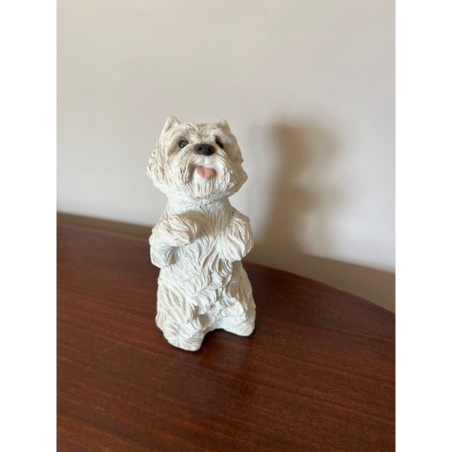 Vintage West Highland Terrier Sculpture For Sale - Image 9 of 12