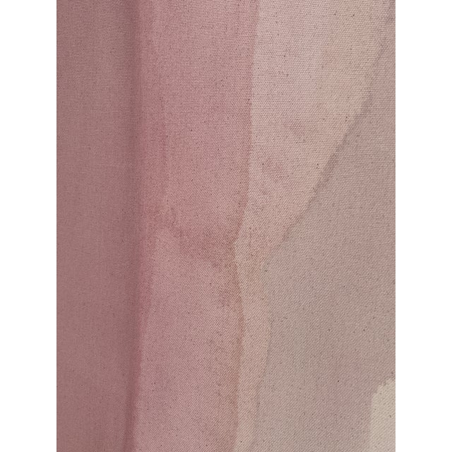 "Pointe" Layered Blush Tones Minimalist Color Field Painting For Sale In Austin - Image 6 of 10