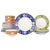 VIETRI Melamine Campagna Assorted Sixteen-Piece Dinnerware Set, Service for Four For Sale - Image 11 of 11