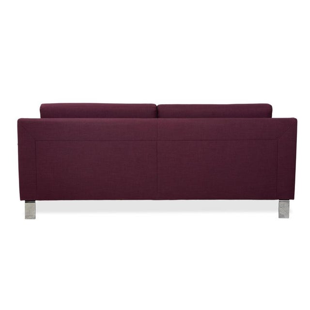 Flex Plus 3-Seater Sofa in Aubergine Fabric from Ewald Schillig For Sale - Image 12 of 14