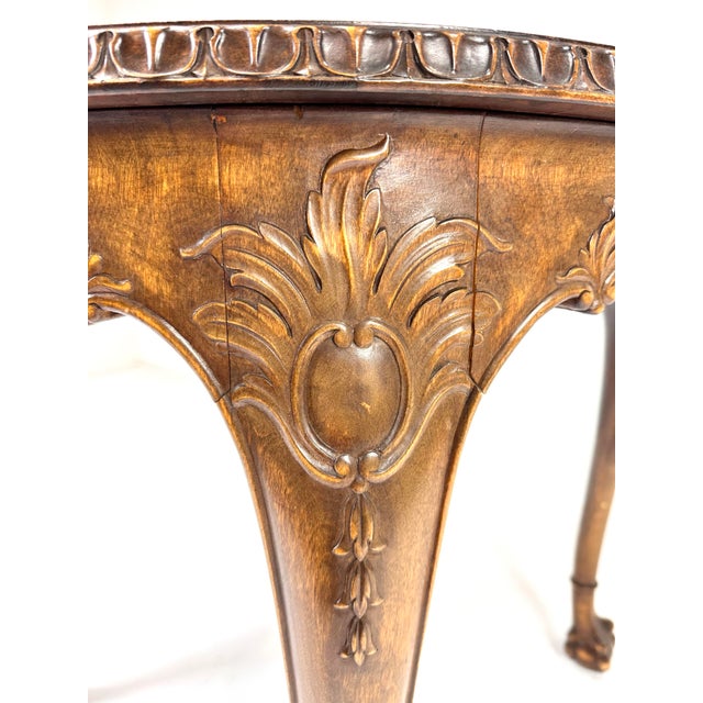 1930s 1930s Swedish Center Table Attributed to G. H. Wrange For Sale - Image 5 of 9