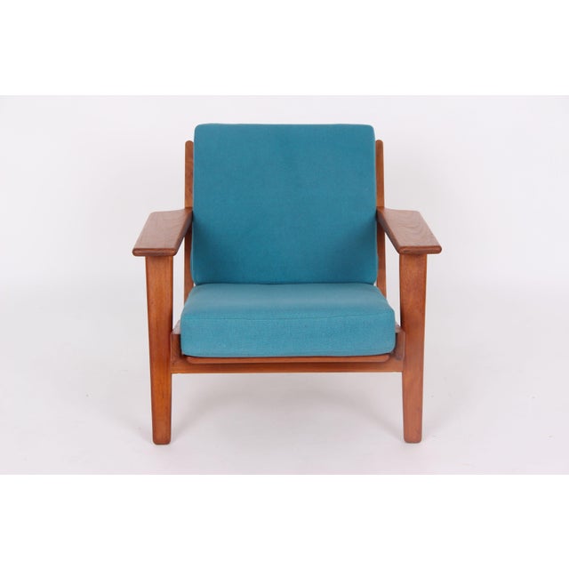 Sofa and Teak Armchairs by Hans J. Wegner for Getama, 1960s, Set of 3 For Sale - Image 13 of 18