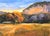 Nancy Paris Pruden "Sunset at The Horse Barn" Contemporary Naturalistic Pastoral Landscape Painting, 2020s For Sale