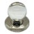Thomasville Glass Knob With Blackplate For Sale