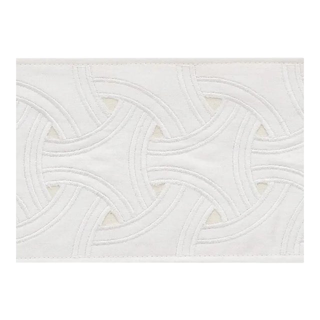 Schumacher Lynx Tape in Ivory For Sale