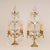 Victorian French Gilt Table Lamps with 4 Lights & Clear Crystal Prism Pendants, Set of 2 For Sale - Image 10 of 11
