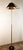 Height-Adjustable and Extendable Floor Lamp with Gold Lampshade For Sale - Image 9 of 18
