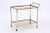 Vintage Glass Serving Cart, 1960s For Sale - Image 3 of 10