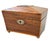 18th Century Georgian Sarcophagus-Shaped Mahogany Tea Caddy For Sale - Image 11 of 11