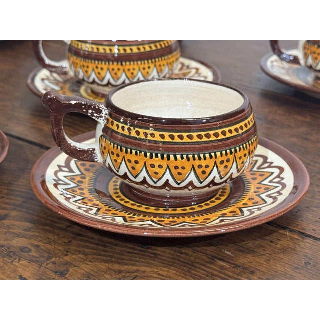 Quimper Earthenware Dinner Service from the 1930s, Set of 20 For Sale - Image 12 of 13